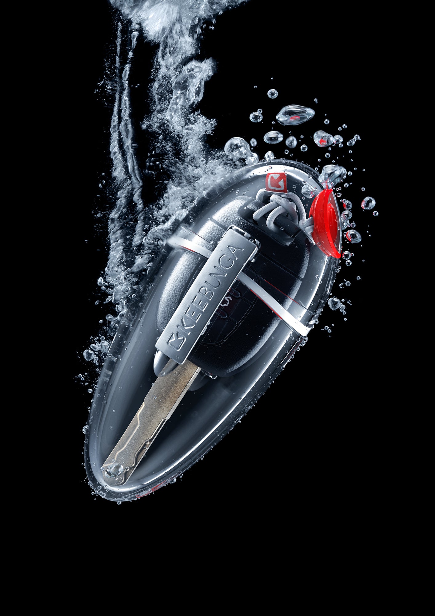 Waterproof key case